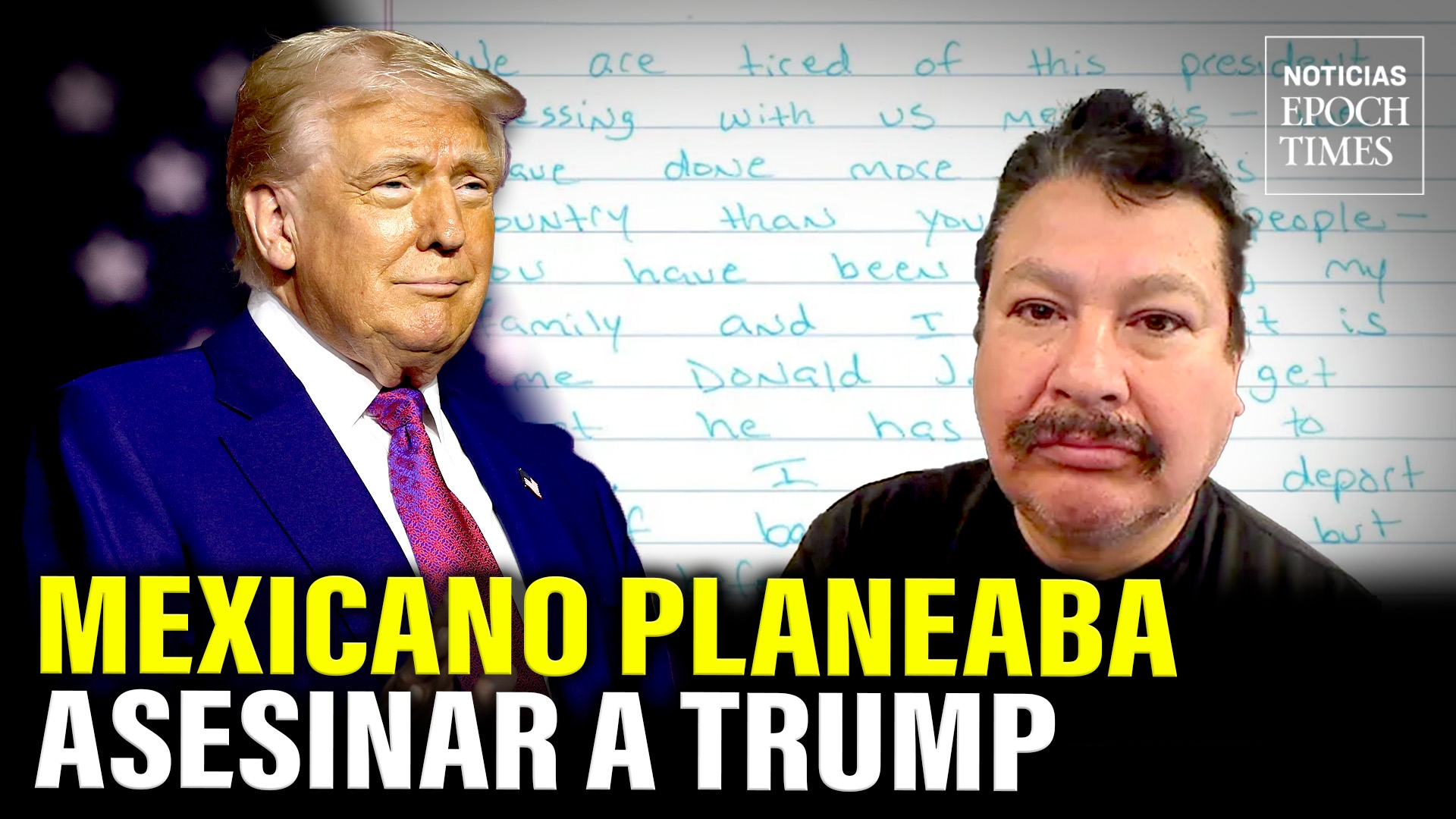 Imagen de ICE arresta a inmigrante ilegal que planeaba disparar a Trump y luego autodeportarse a México