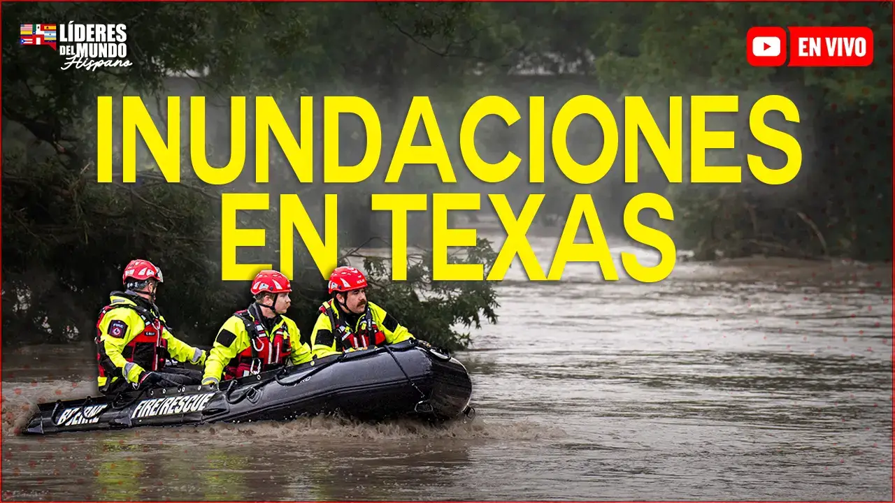 Imagen de Inundaciones históricas en Texas: ¿Qué ocurre en Hunt? | Rescatista Jorge Fuentes explica