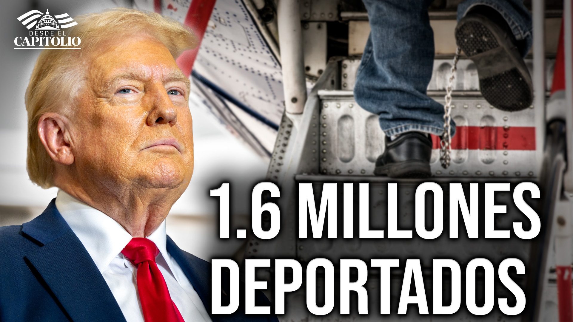 Imagen de ICE deporta a 1.6 millones de ilegales en 200 días, y envía agentes a DC