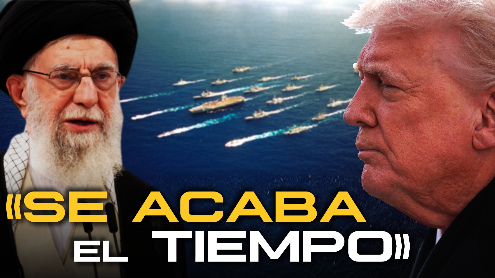 Imagen de La «flota gigantesca» de EE. UU. avanza: la promesa de Trump que sacude al régimen iraní