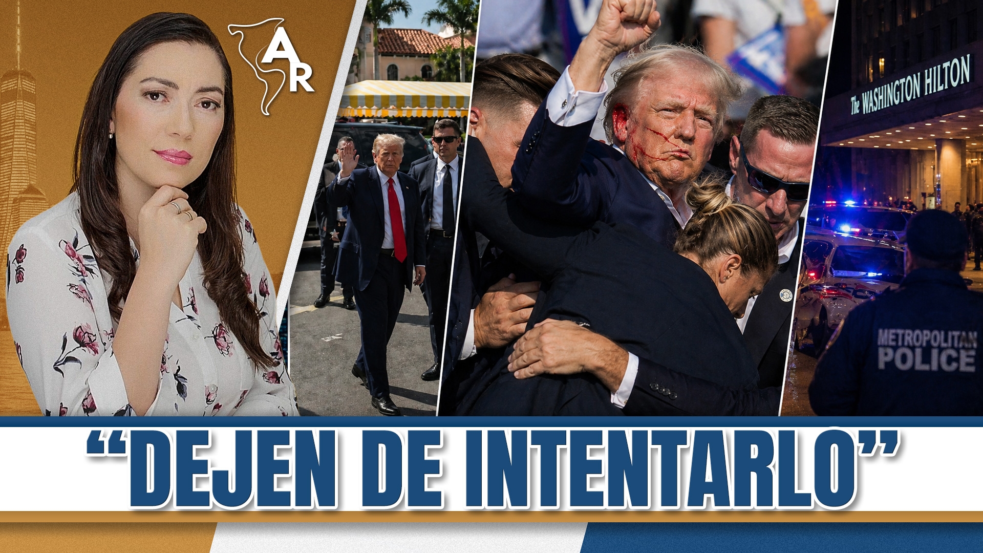 Imagen de Tercer Intento Contra Trump: Evacuación y Alerta Máxima