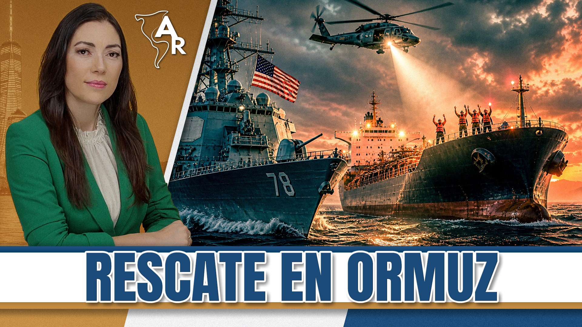 Imagen de EE.UU. lanza rescates en Ormuz | Escolta barcos varados en peligro