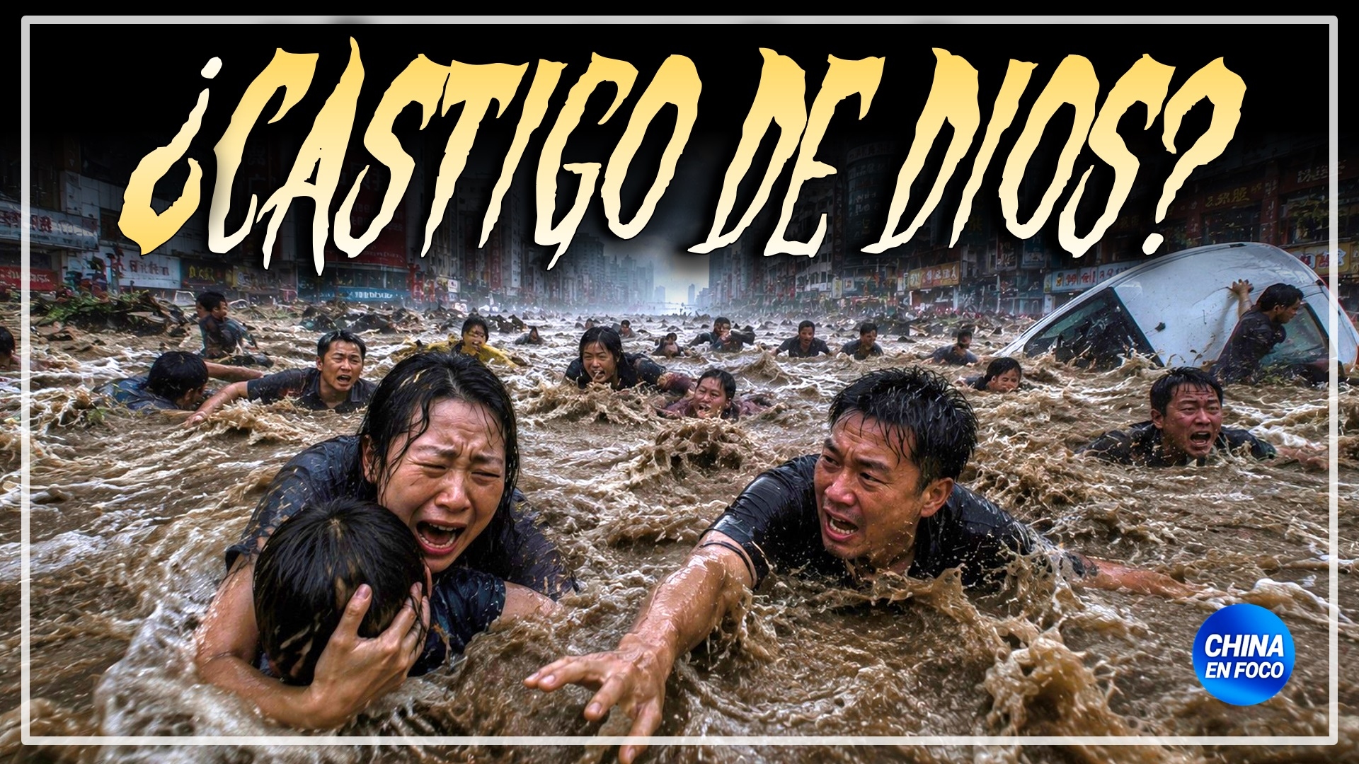 Imagen de ¿Castigo de Dios?: Inundaciones apocalípticas en China, desaparecen regiones enteras