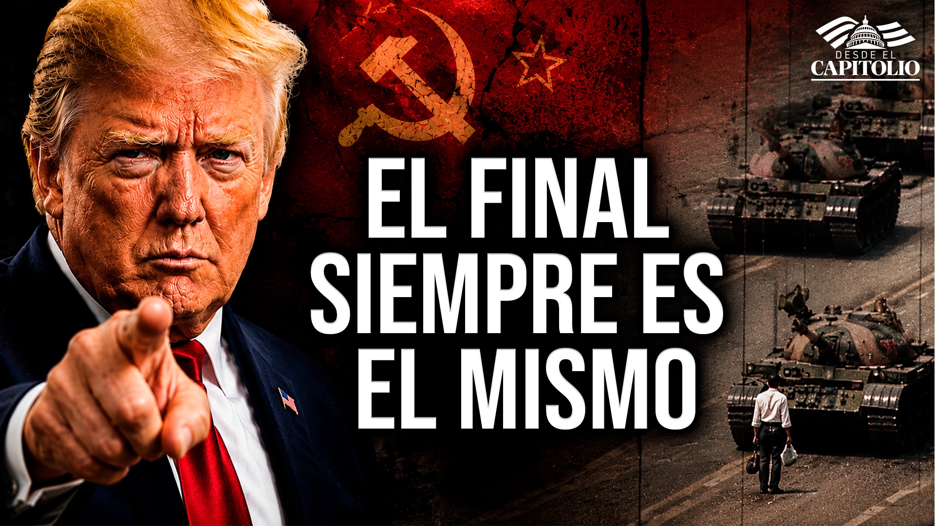 Imagen de Conduce a “la muerte, la destrucción y la miseria”: Trump