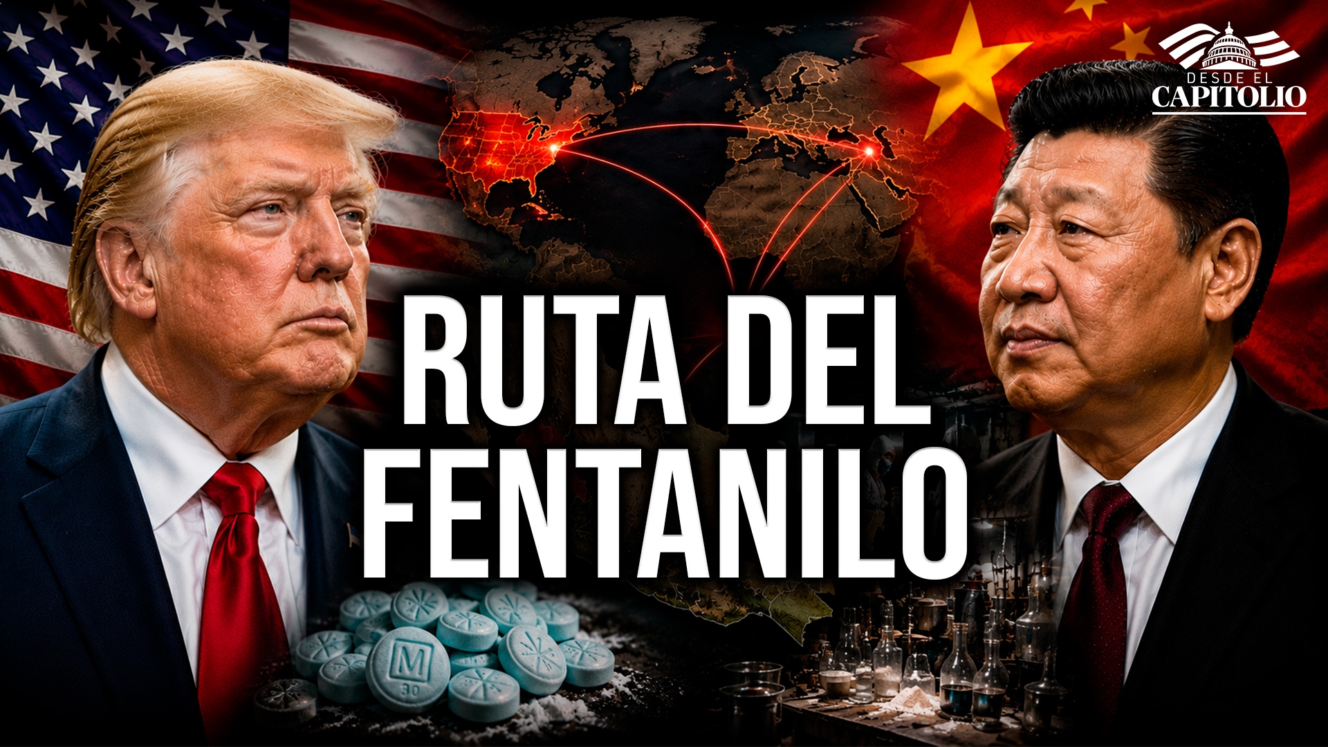 Imagen de La ruta global del fentanilo: cómo China, México y los cárteles abastecen a EE.UU.