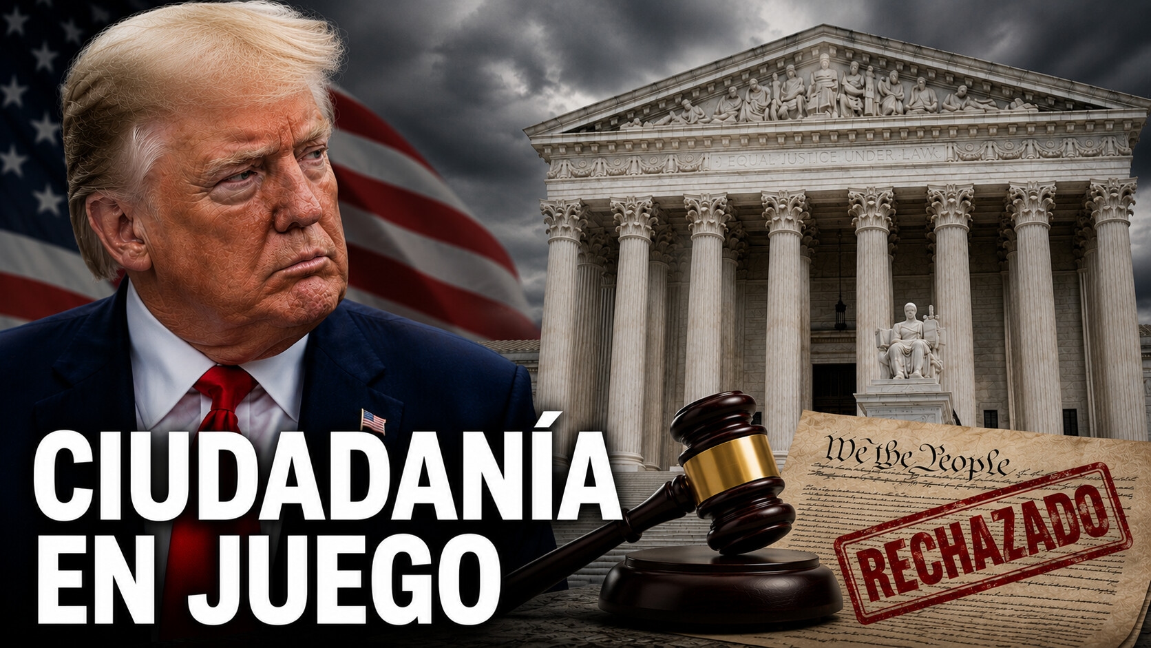 Imagen de Corte Suprema frena a Trump: ¿Quién tiene derecho a la ciudadanía en EE.UU.?