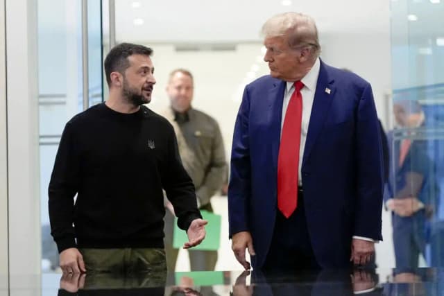 Trump dice que EE. UU. está cerca de alcanzar acuerdo con Zelenski de minerales a cambio de ayuda