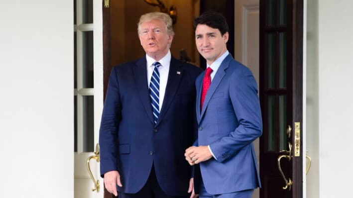 Trump dijo a Trudeau que las medidas para detener el fentanilo no son suficientes