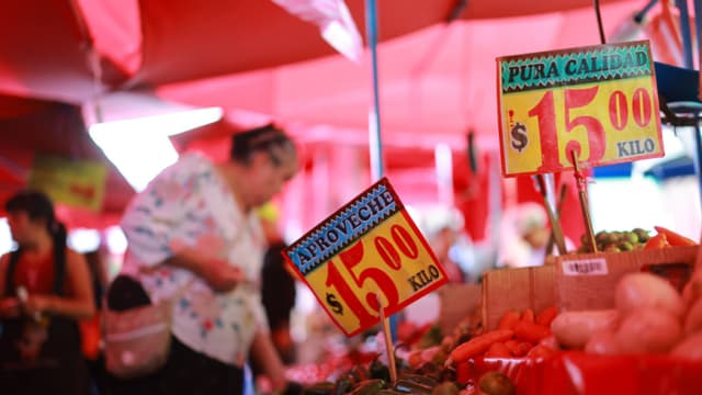 La inflación en México sube al 4.22 % en la primera quincena de mayo