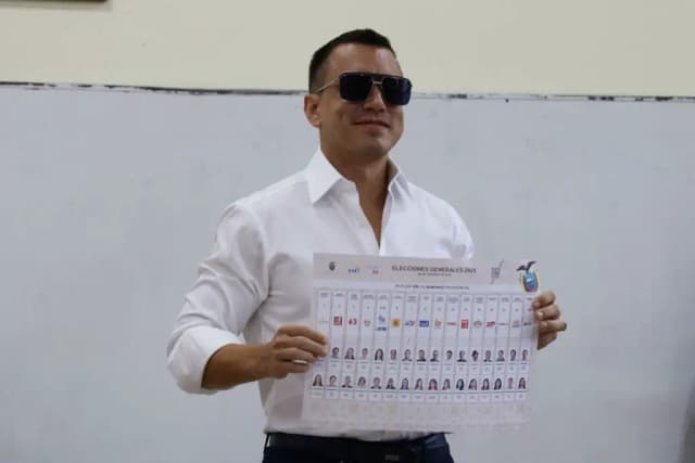 Noboa convocará una Asamblea Constituyente si ganas las elecciones