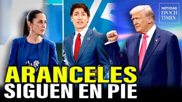 Trump se mantiene firme en imponer aranceles a México y Canadá