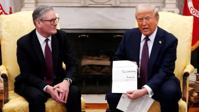 Trump acepta la invitación del rey Carlos para visitar el Reino Unido