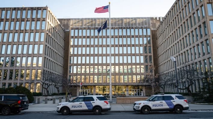 La Oficina de Gestión de Personal de Estados Unidos, en Washington, el 14 de febrero de 2025. (Madalina Vasiliu/The Epoch Times)