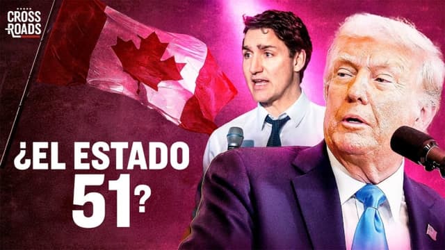Trump habla seriamente sobre Canadá como el estado 51. IRS envía agentes a control fronterizo