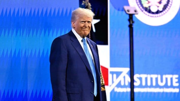 Trump almorzará con algunos demócratas y dice que trabajar juntos "sería maravilloso"