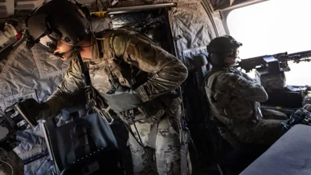 Cuatro militares de EE. UU. salen ilesos de un accidente de helicóptero en Honduras