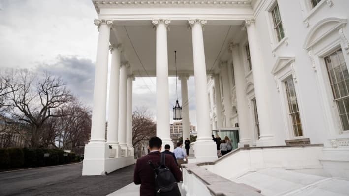 La Casa Blanca en Washington, el 27 de febrero de 2025. (Madalina Vasiliu/The Epoch Times)