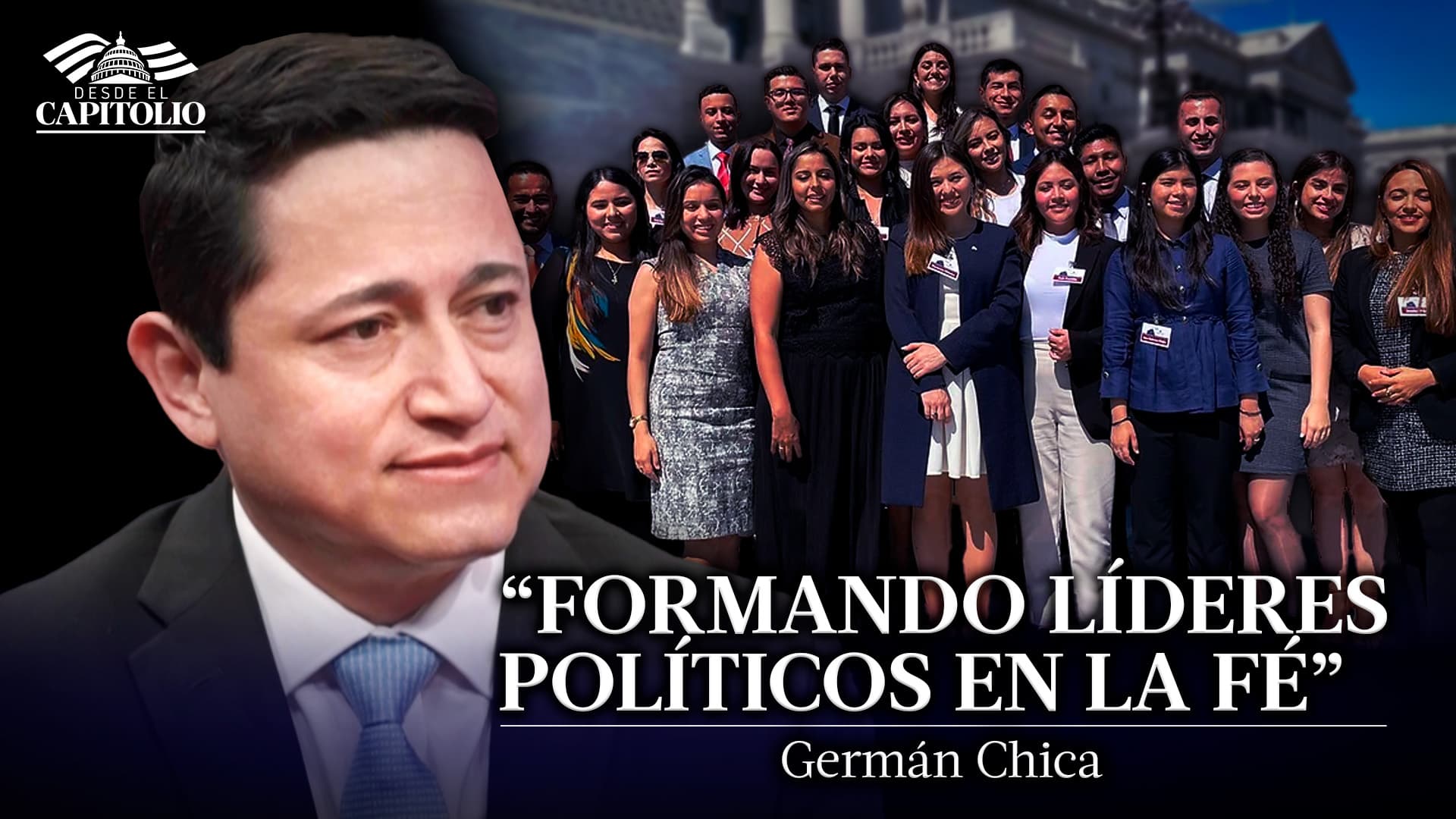 ¿Cómo se forman nuevos líderes hispanos? La iniciativa que está cambiando la política: Germán Chica