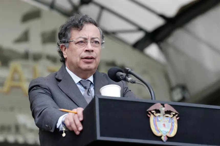 El presidente de Colombia, Gustavo Petro, en una foto de archivo. EFE/ Carlos Ortega