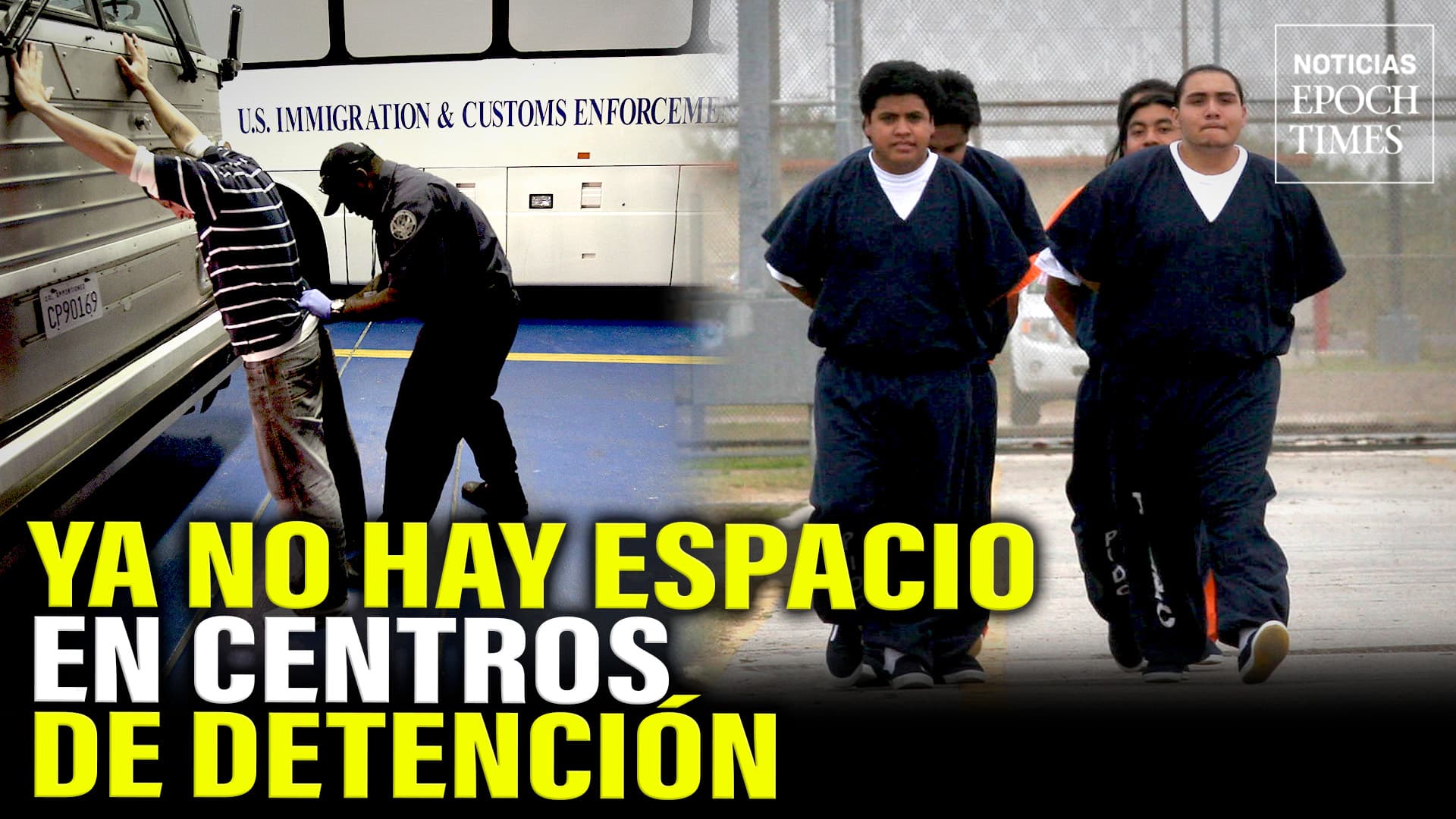 Instalaciones de detención de inmigrantes alcanzan su límite | Noticias Epoch Times
