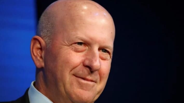 El presidente y director ejecutivo de Goldman Sachs, David Solomon, asiste a una sesión en la 50.° reunión anual del Foro Económico Mundial (FEM), en Davos, Suiza, el 21 de enero de 2020. (Denis Balibouse/Reuters)