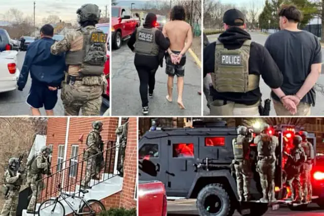 El ICE arresta a 214 inmigrantes ilegales con antecedentes penales en Virginia