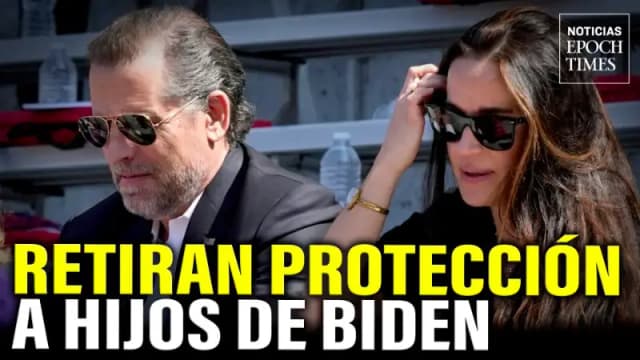 Trump retira protección del Servicio Secreto para Hunter y Ashley Biden | Noticias Epoch Times