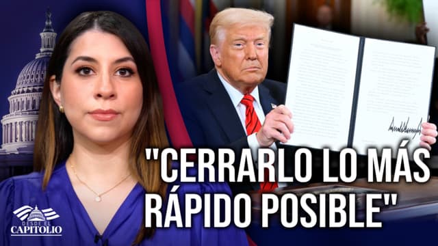 Trump firma decreto para desmantelar el Departamento de Educación