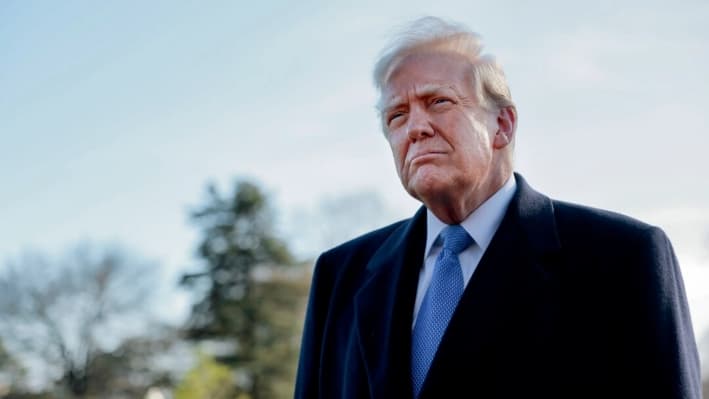 El presidente Donald Trump en Washington, el 21 de marzo de 2025. (Anna Moneymaker/Getty Images)