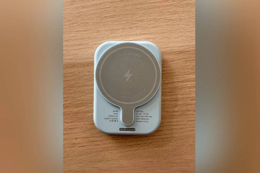 El cargador portátil MagSafe Wireless Power Pack retirado del mercado. (Comisión de Seguridad de Productos de Consumo).