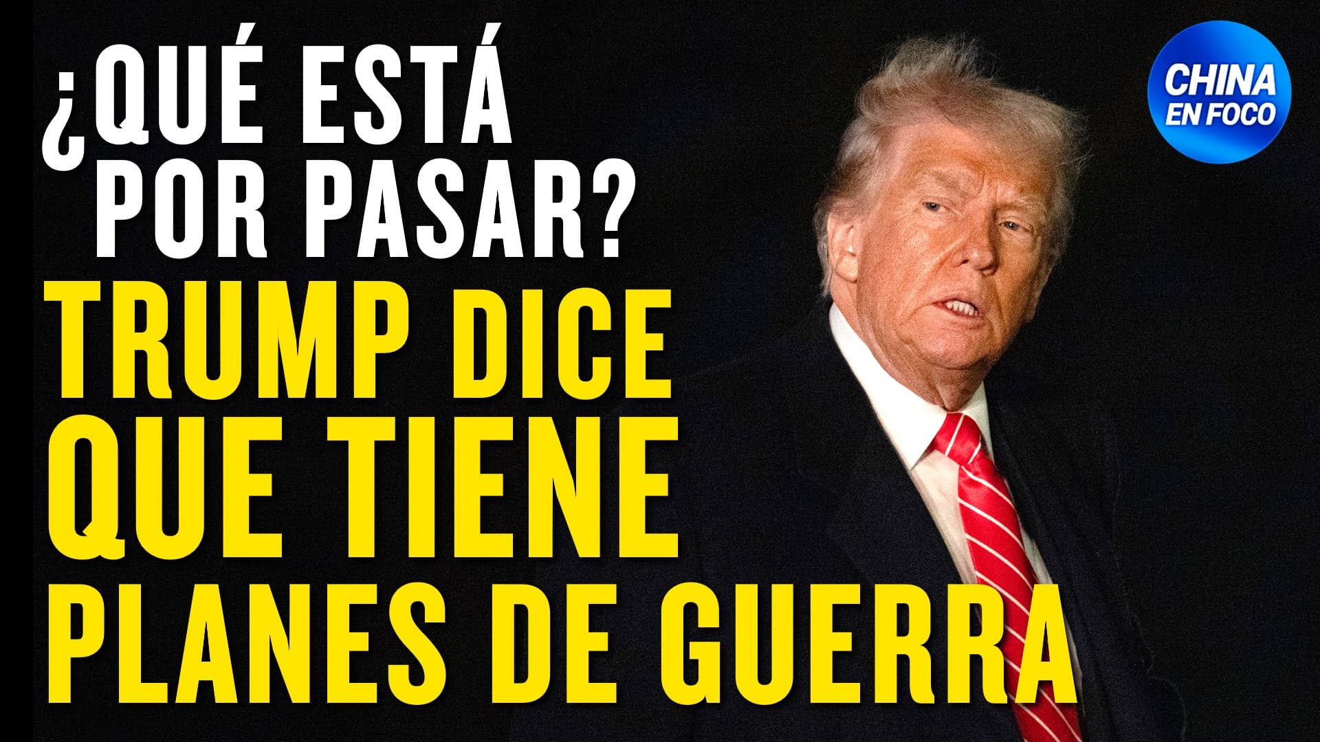 ¿Qué está por pasar? Trump dice que está “bien equipado” para un conflicto con China