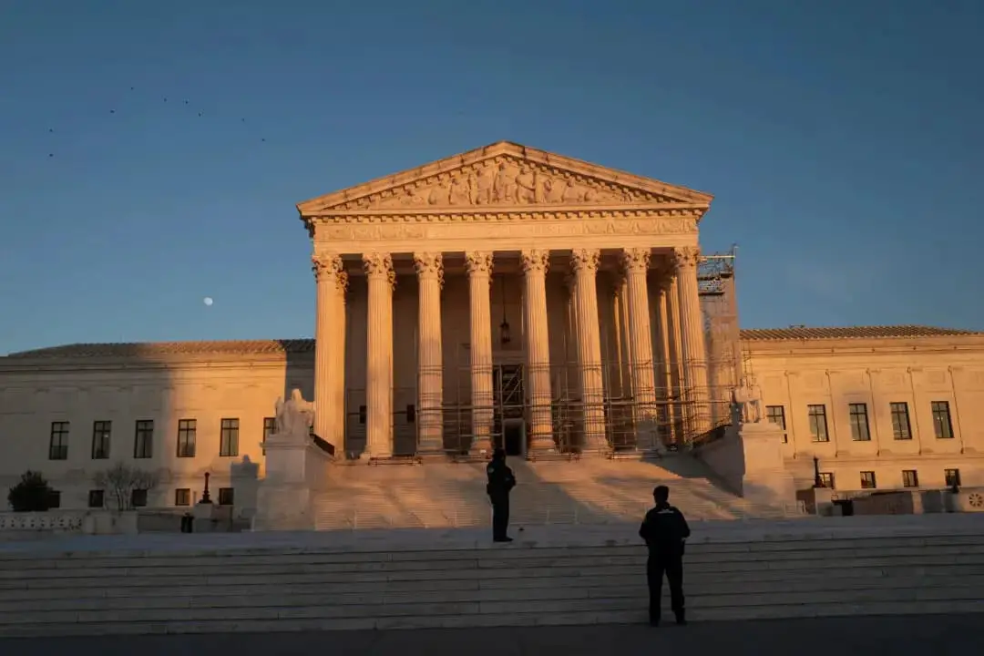 La Corte Suprema de Estados Unidos en Washington el 10 de febrero de 2025. (Madalina Vasiliu/The Epoch Times)
