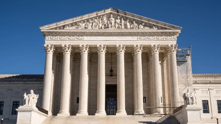 La Corte Suprema de Estados Unidos en Washington, el 29 de enero de 2025. (Madalina Vasiliu/The Epoch Times)