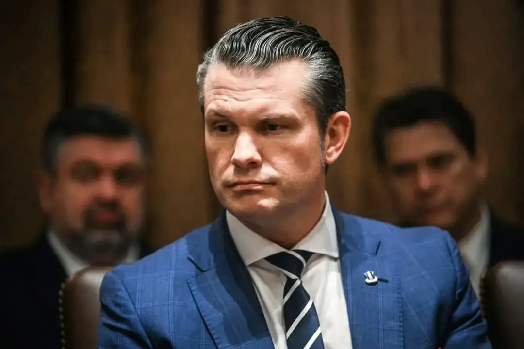 El secretario de Defensa Pete Hegseth en Washington el 28 de febrero de 2025. (Jim Watson/AFP a través de Getty Images)
