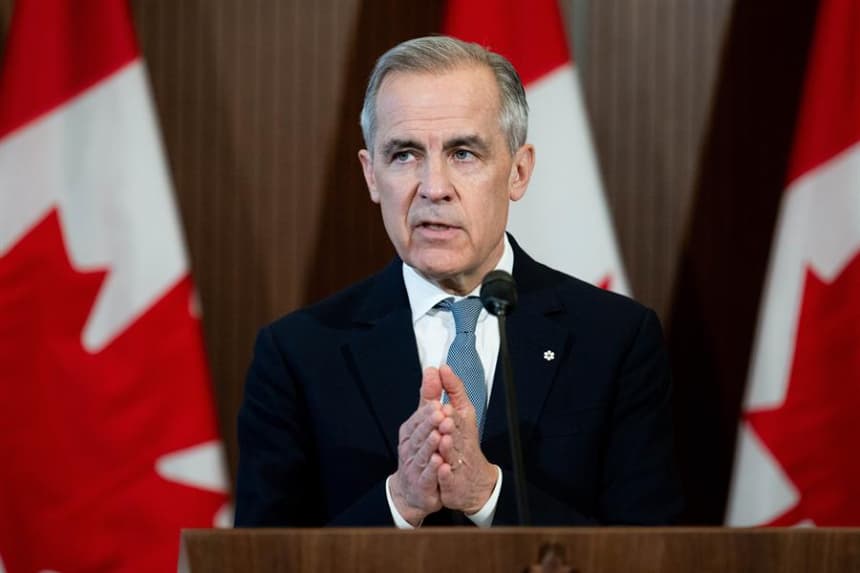 El primer ministro canadiense, Mark Carney, en una imagen de archivo. EFE/EPA/Spencer Colby