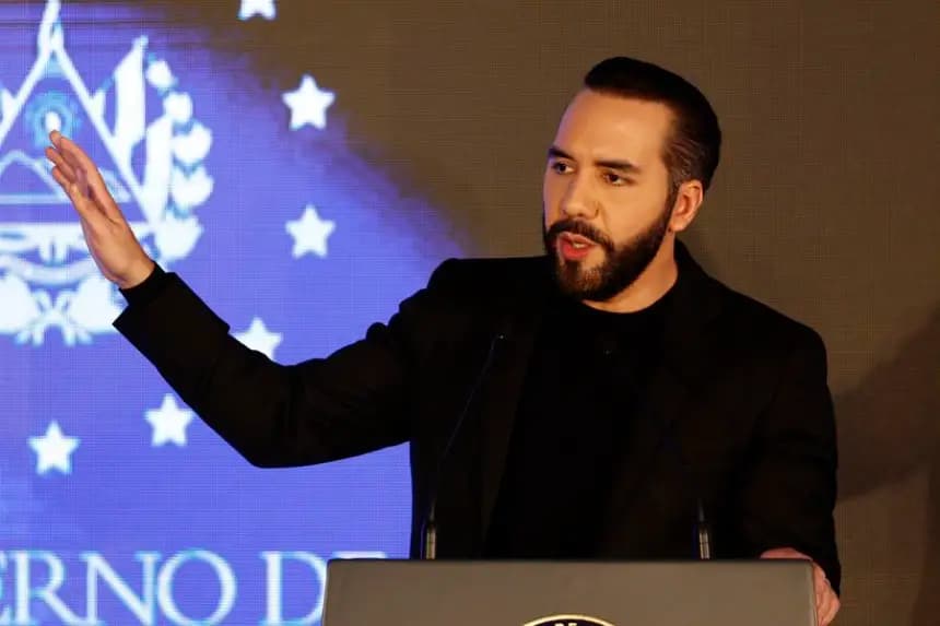 Foto de archivo del presidente de El Salvador, Nayib Bukele. EFE/ Rodrigo Sura
