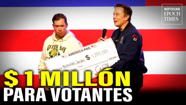 Musk entrega cheques de un millón para votantes de Wisconsin | Noticias Epoch Times