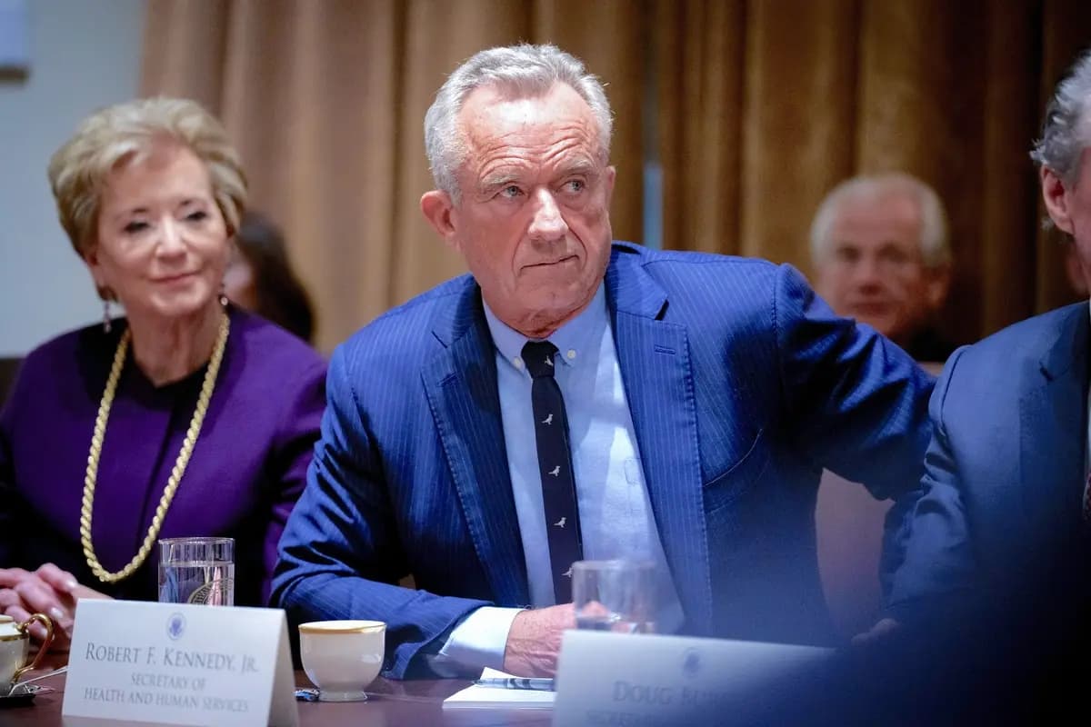 El secretario de Salud, Robert F. Kennedy Jr., en Washington el 26 de febrero de 2025. (Andrew Harnik/Getty Images)