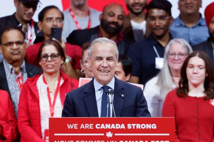 Los liberales de Carney ganan las elecciones canadienses