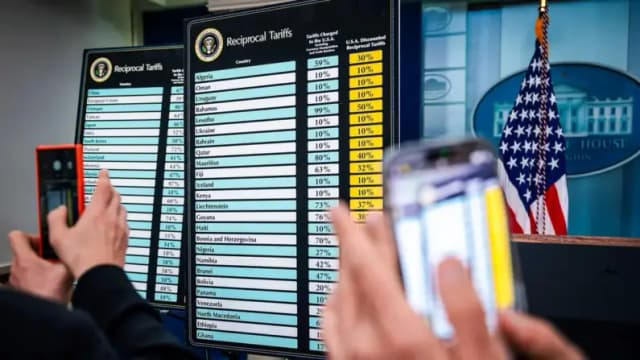 Mercados globales caen luego que Trump revelara detalles de los nuevos aranceles