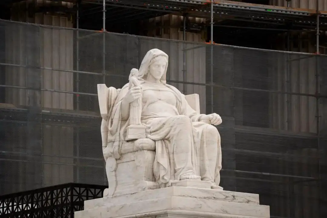 La Corte Suprema de Estados Unidos en Washington el 3 de abril de 2025. (Madalina Vasiliu/The Epoch Times)
