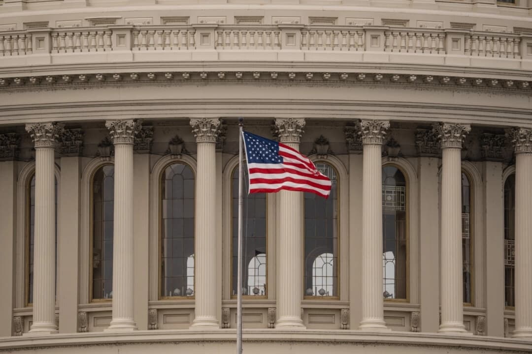 El edificio del Capitolio de Estados Unidos en Washington el 3 de abril de 2025. (Madalina Vasiliu/The Epoch Times)
