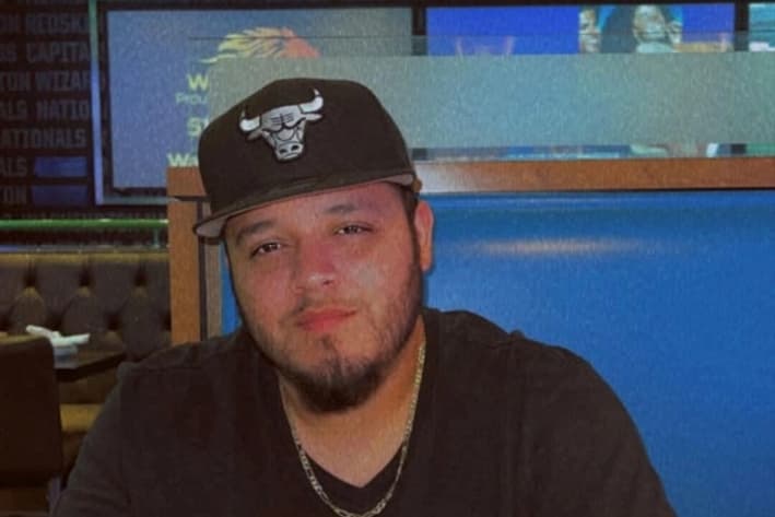 Kilmar Abrego García, ciudadano salvadoreño que residía legalmente en Estados Unidos con un permiso de trabajo y fue deportado por error a El Salvador, el 9 de abril de 2025. (Familia Abrego García/Folleto vía Reuters)