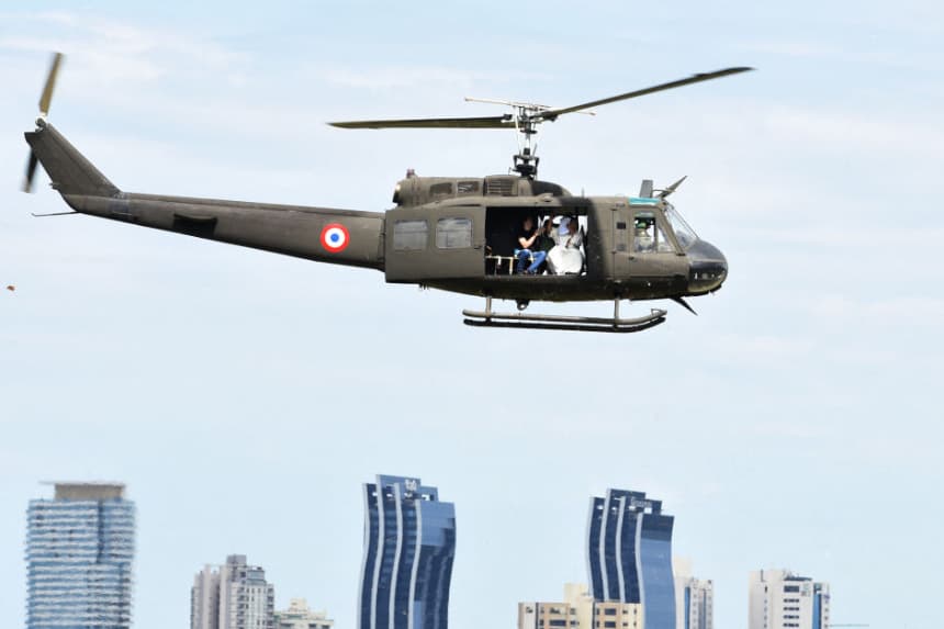 Aterriza de emergencia helicóptero militar en el que viajaba ministro paraguayo