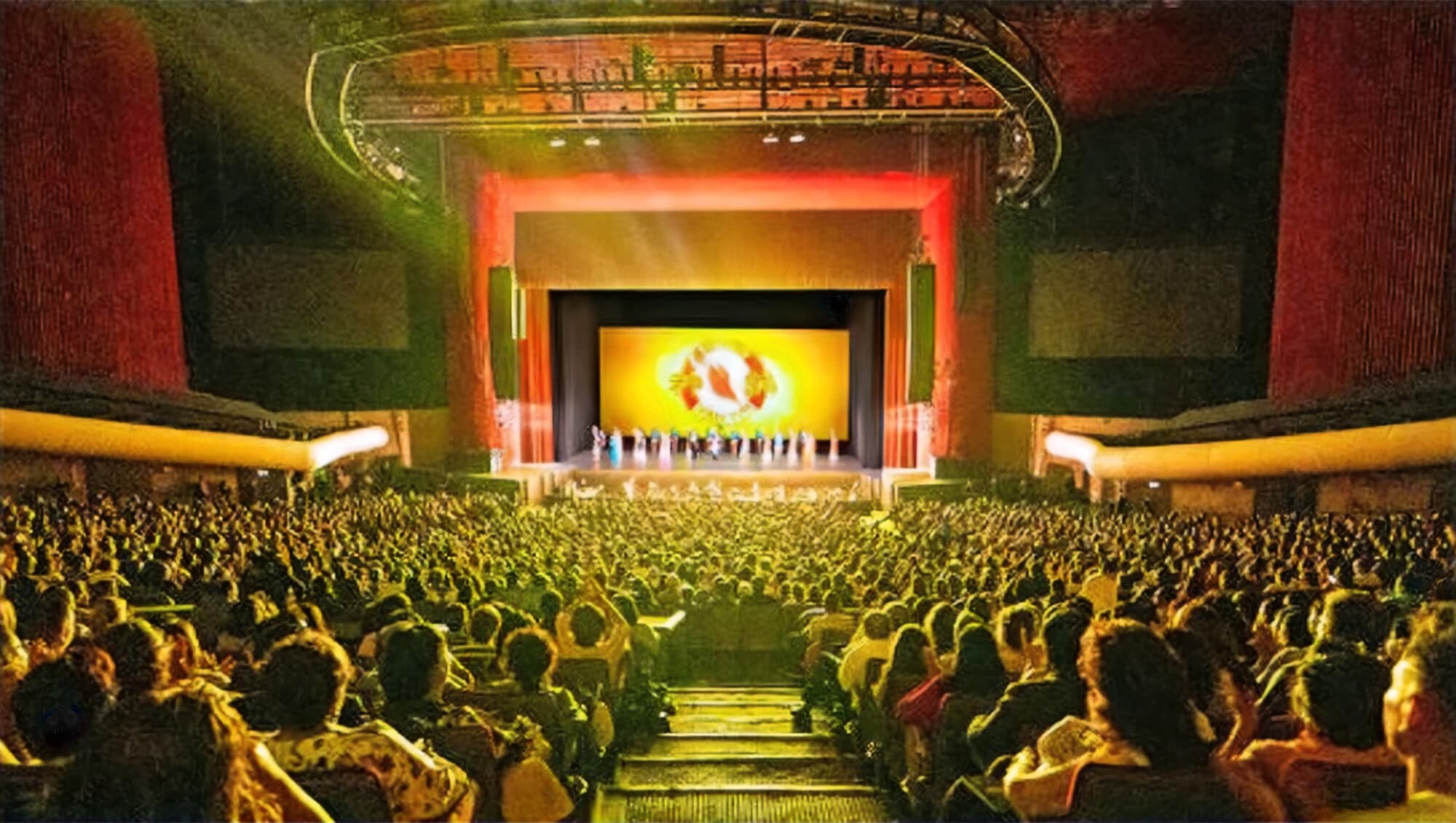 Imagen de una presentación de Shen Yun en el Auditorio Nacional de la Ciudad de México, el 5 de mayo de 2024. (Yu Lili/The Epoch Times)