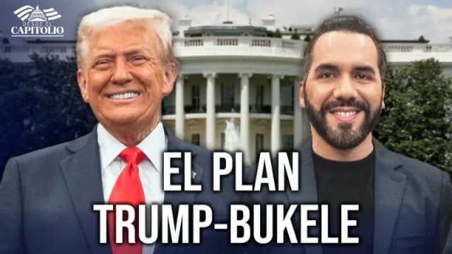 Trump y Bukele acuerdan más deportaciones: “No vamos a liberar a terroristas”