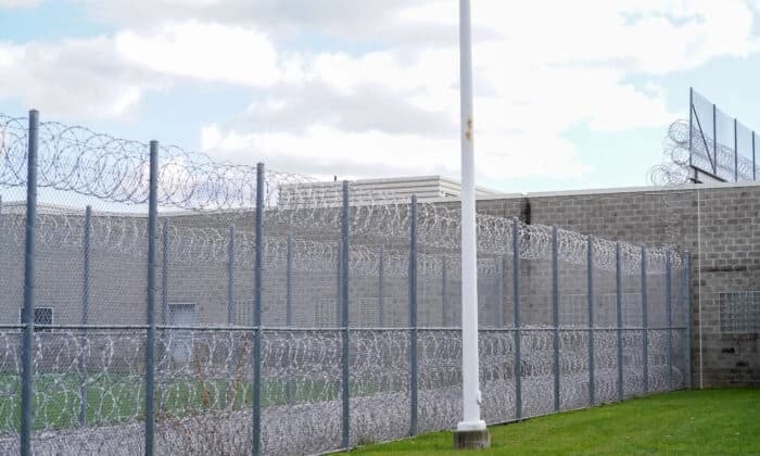 Cárcel del Condado de Orange en Goshen, Nueva York, el 19 de noviembre de 2022. (Cara Ding/The Epoch Times)
