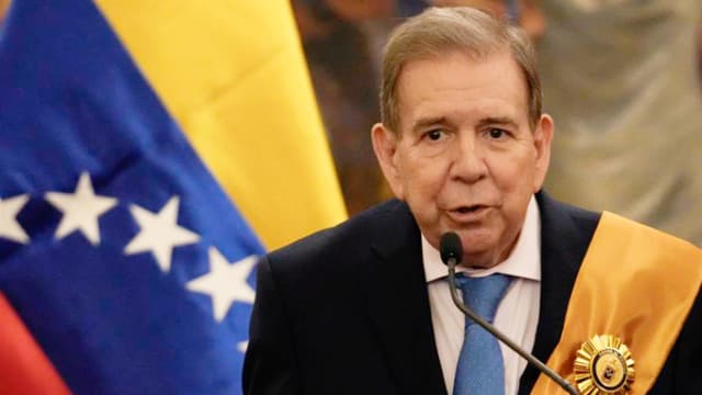Canciller argentino se reúne con el opositor venezolano Edmundo González en Madrid