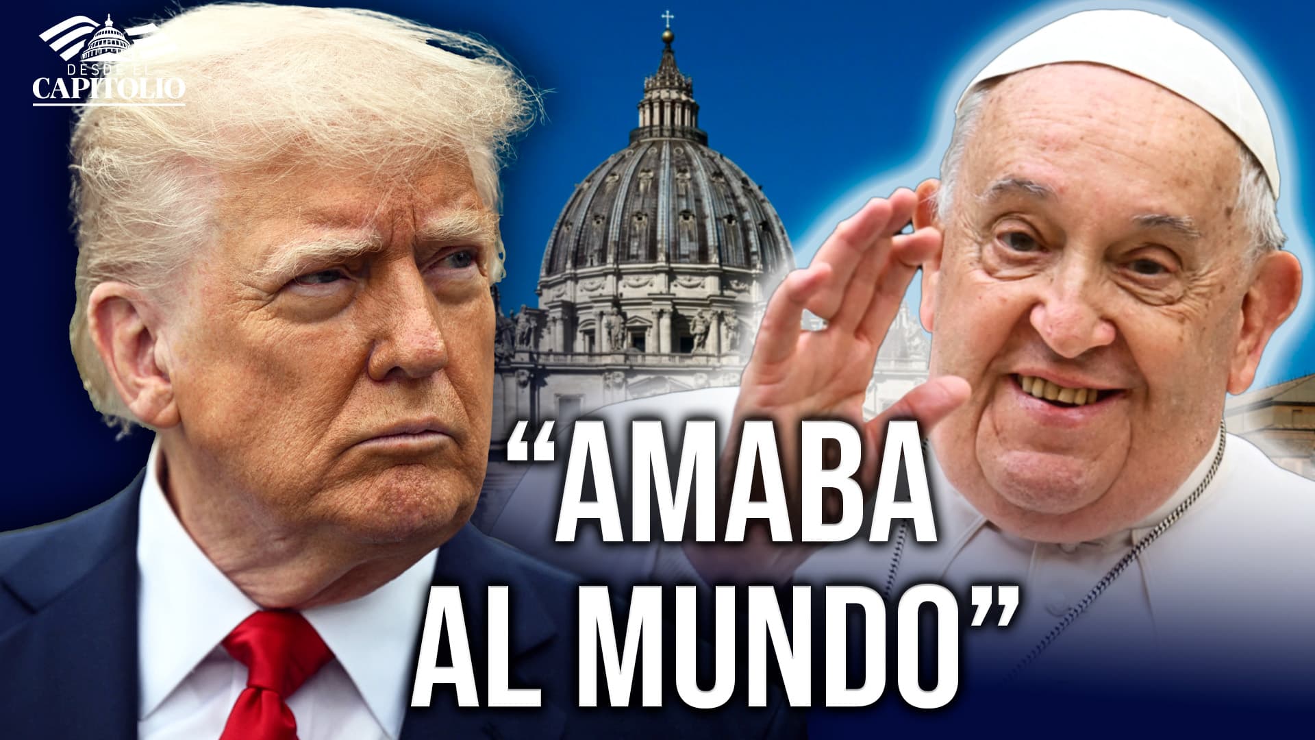 ¿Asistirá a su funeral?: Trump reacciona a la muerte del Papa Francisco