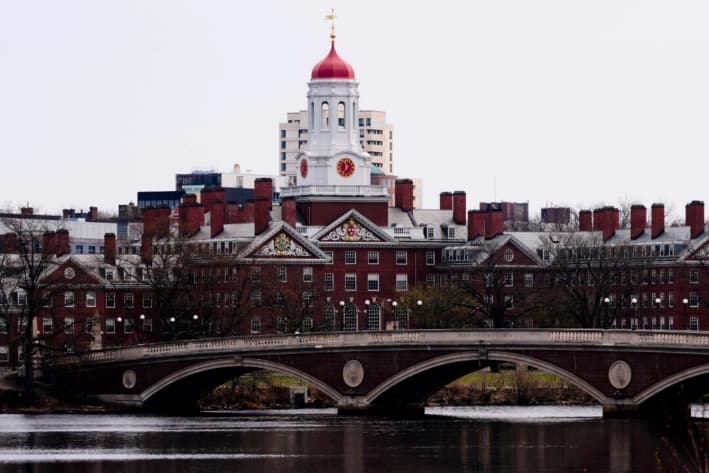 El río Charles cerca de la Universidad de Harvard, en Cambridge, Massachusetts, el 15 de abril de 2025. (Charles Krupa/AP Photo)